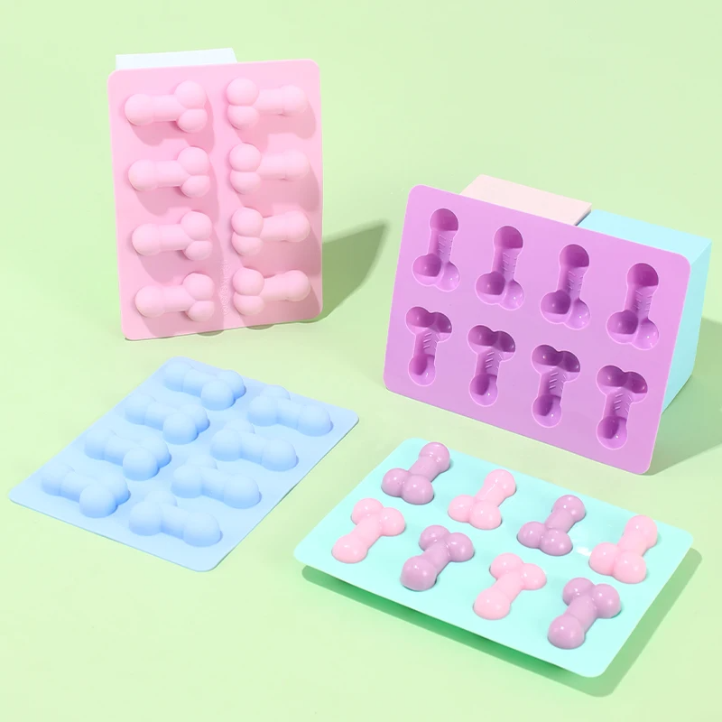 Donut Mold Silicone - 3D Creative pénis forme gâteau moule