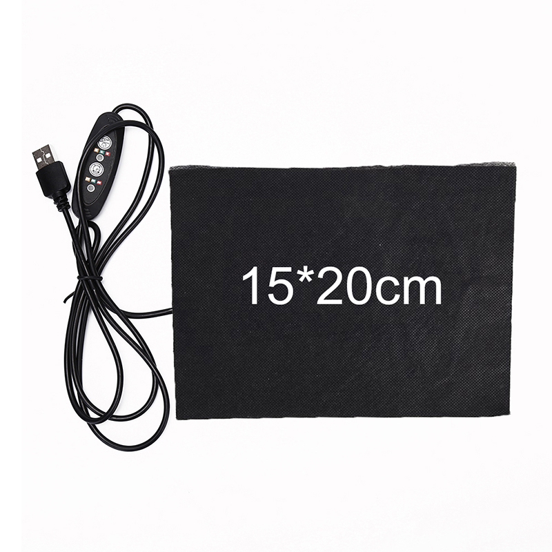 Grand coussin chauffant USB en - Crepe Pan Carbon avis et prix