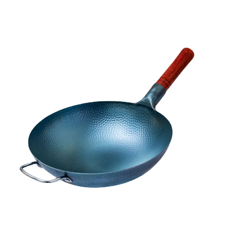 Wok traditionnel chinois en fo - Cast Iron Corn avis et prix